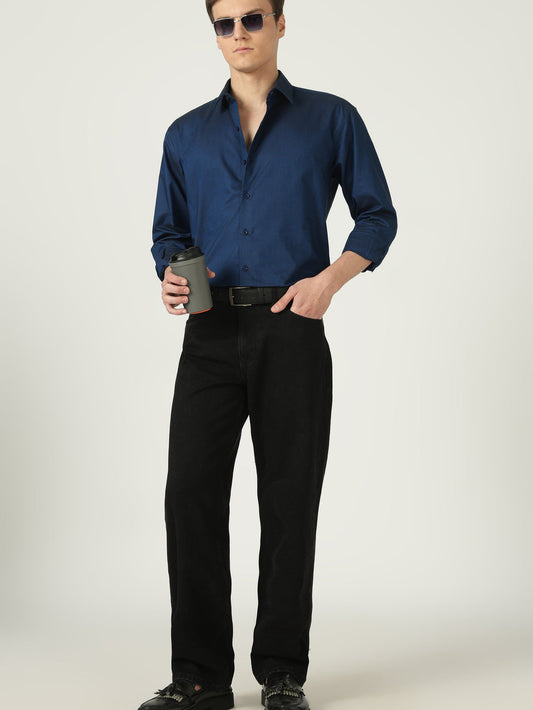 Verosmart - Navy Blue Shirt